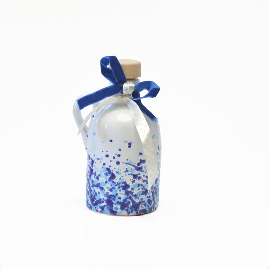 Bottiglia in Ceramica Artigianale realizzata a Mano Mediterranea
